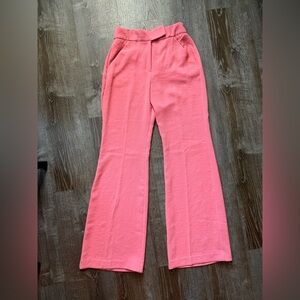 Express Super High Rise Flare Trouser Pants 8 TALL